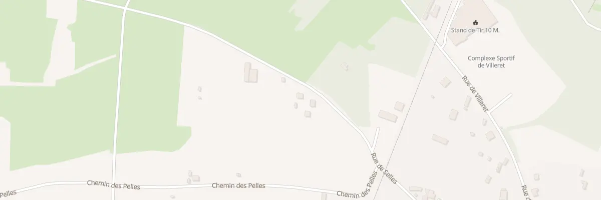 Plan du 5392 Les Petits Chambons à Chabris