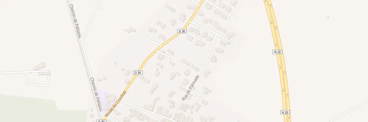 Plan du 13D Rue de Palmade à Varilhes