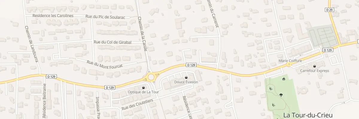 Plan du 28 Rue du 8 Mai à La Tour-du-Crieu