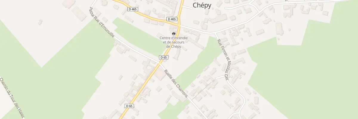 Plan du 65 Rue du Docteur Roger Castel à Chépy