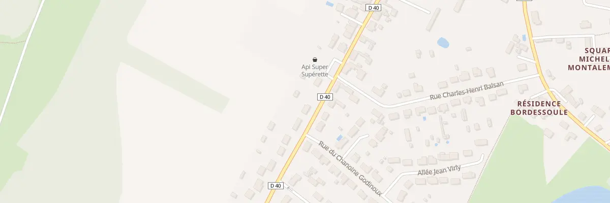 Plan du 48 Rte de Mosnay à Velles