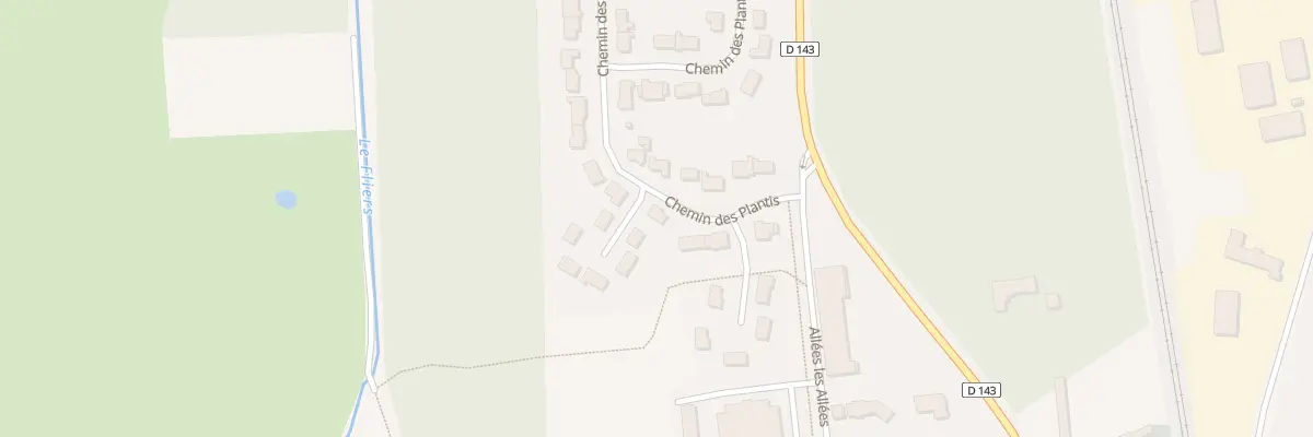 Plan du 17 Che des Plantis à Verton