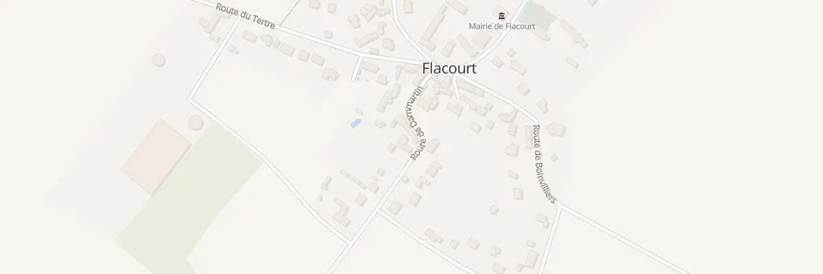 Plan du 10 Rte de Dammartin à Flacourt