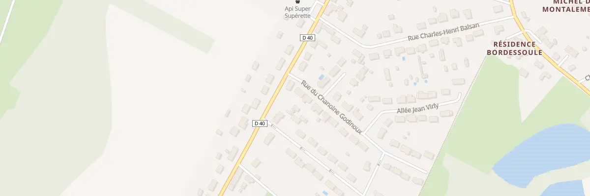 Plan du 2 Rue du Chanoine Godinoux à Velles
