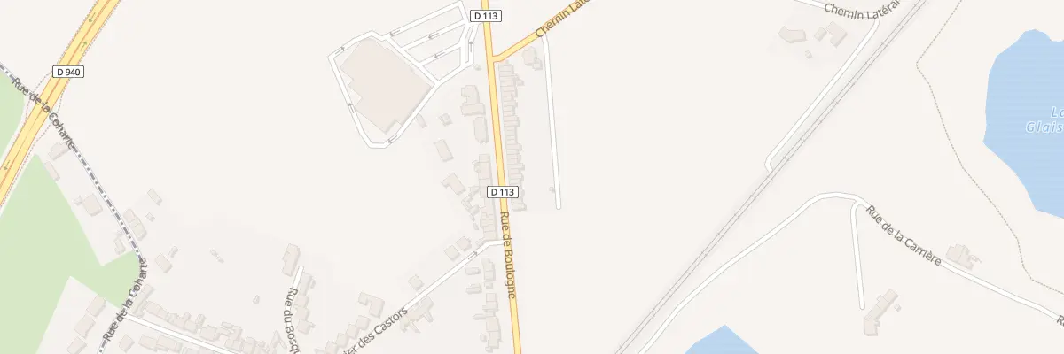 Plan du 43 Rue de Boulogne à Nesles