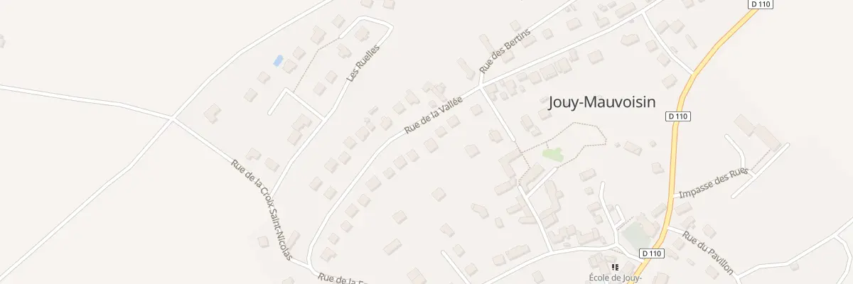 Plan du 63 Rue de la Vallée à Jouy-Mauvoisin