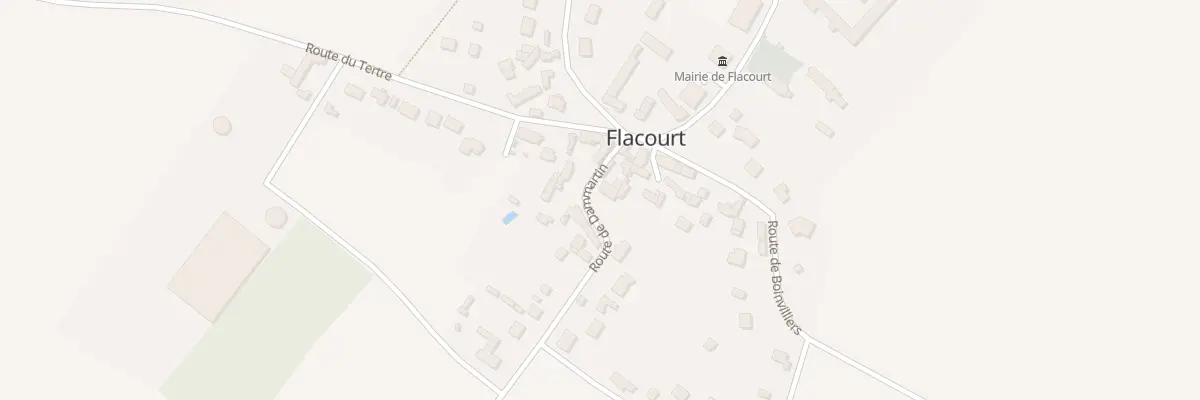 Plan du 3 Rte de Dammartin à Flacourt