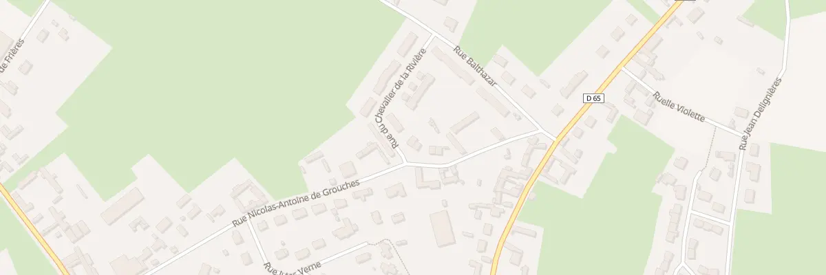 Plan du 391 Rue Nicolas Antoine de Grouche à Chépy