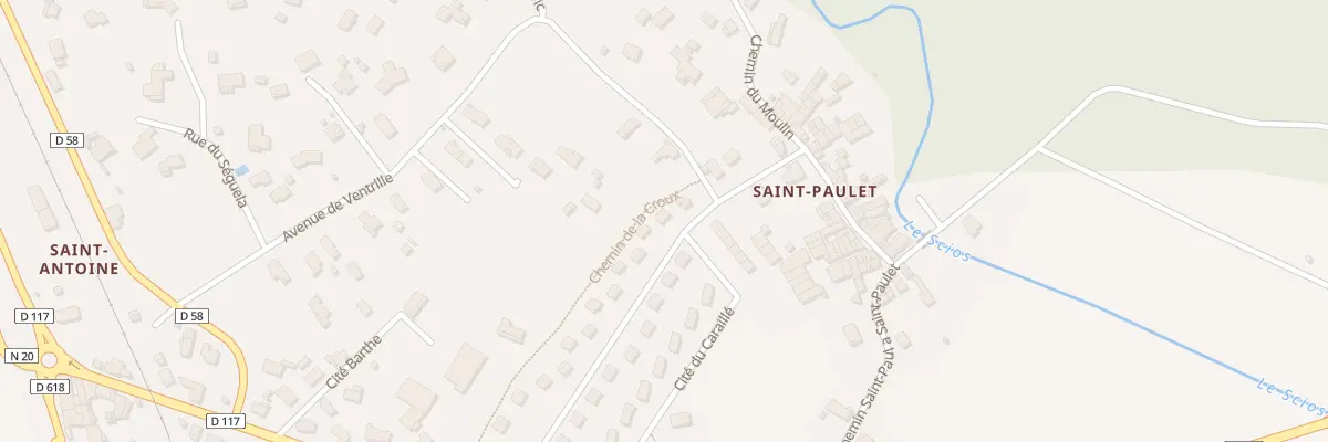 Plan du 17 Cité du Caraillé à Saint-Paul-de-Jarrat
