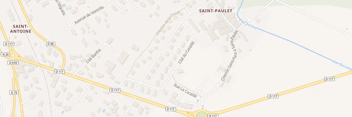 Plan du 31 Cité du Caraillé à Saint-Paul-de-Jarrat