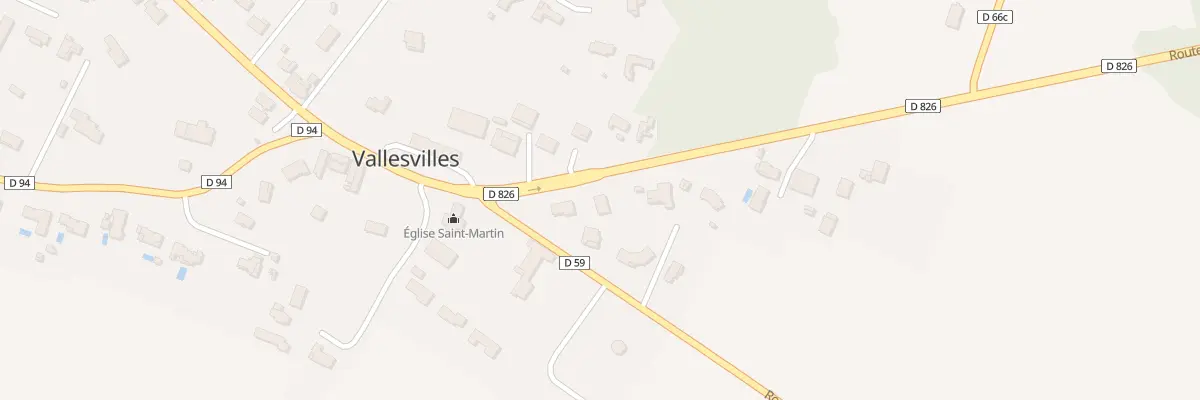Plan du 2 Rte de Castres à Vallesvilles