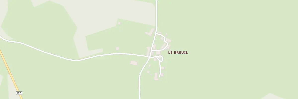Plan du 11 Le Breuil à Mourioux-Vieilleville
