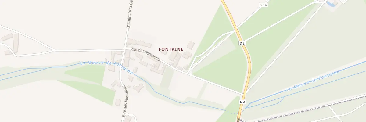 Plan du 188 Rue des Fontaines à Baccon