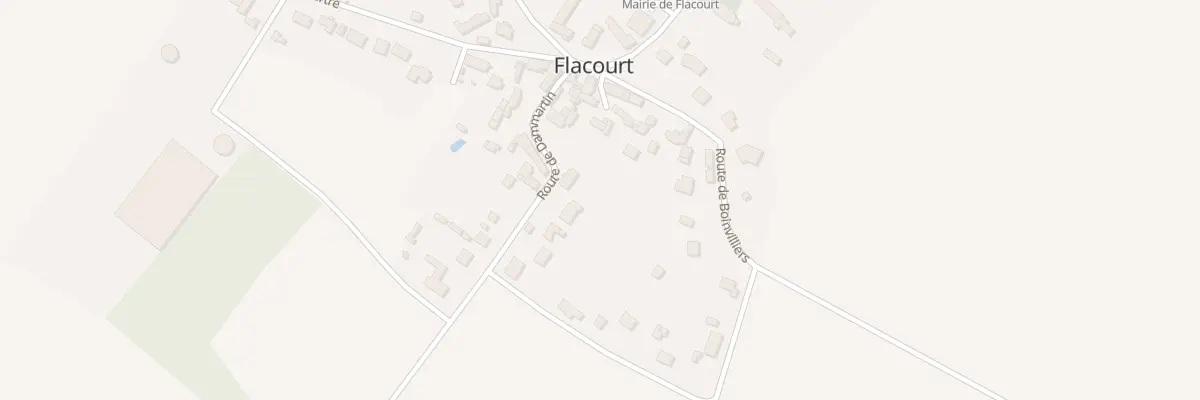 Plan du 7 Rte de Dammartin à Flacourt
