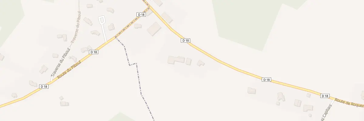 Plan du 2285 Rte de Roquemaure à Grazac