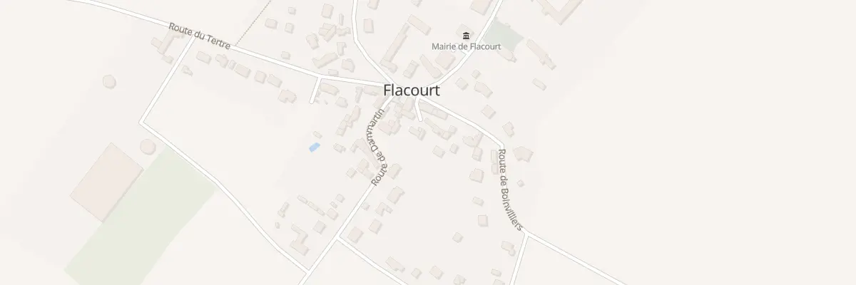 Plan du 1 Imp de la Mairie à Flacourt