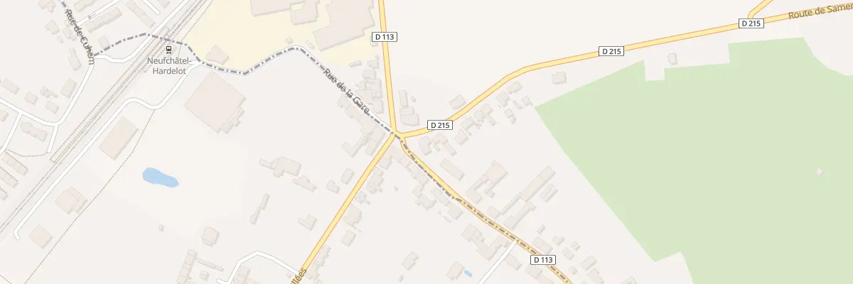 Plan du 2A Rue de la Buqueuse à Nesles