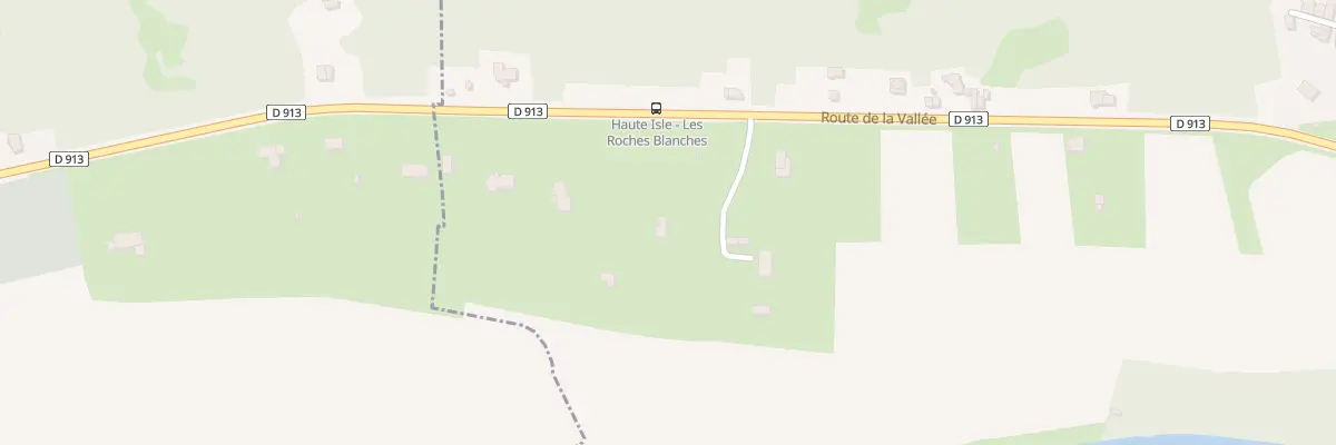 Plan du 173 Rte de la Vallée à Haute-Isle