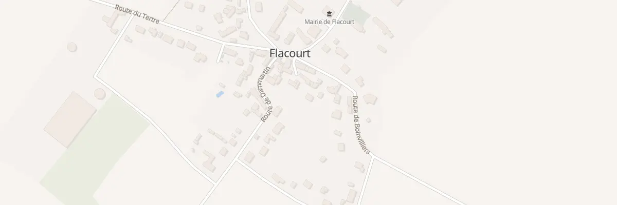Plan du 2B Rte de Boinvilliers à Flacourt