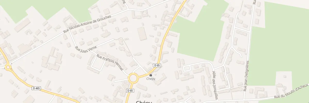 Plan du 81 Rue du Bois à Chépy