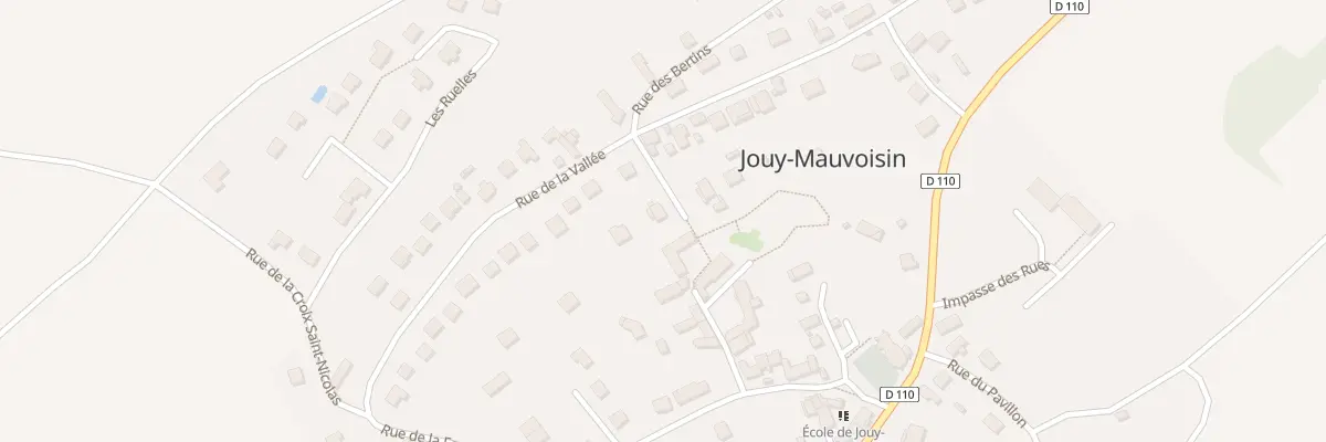 Plan du 2 Rue des Cornouillers à Jouy-Mauvoisin