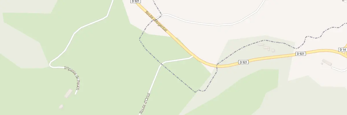 Plan du 5062 La Peyriere à Lanteuil
