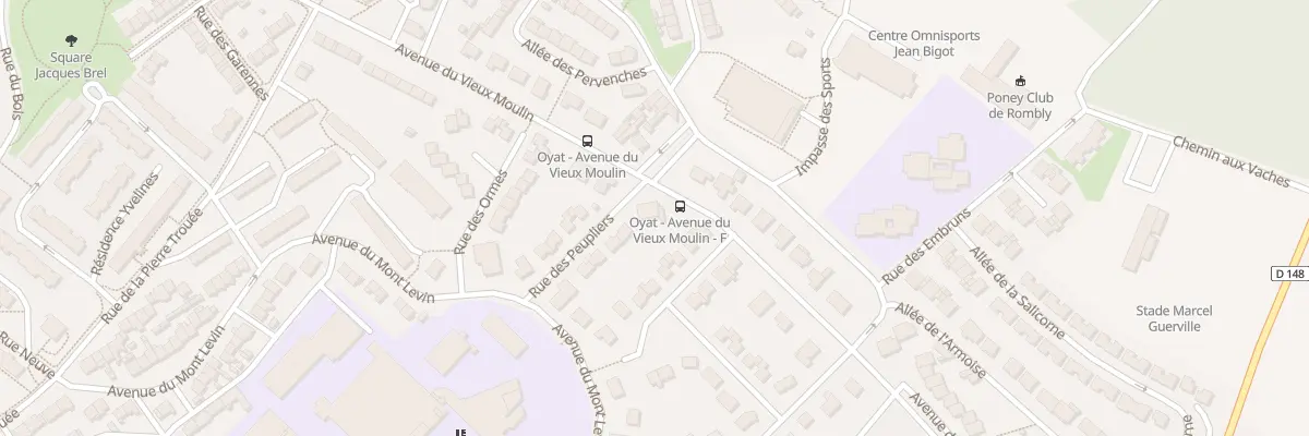 Plan du 10 Rue des Peupliers à Étaples