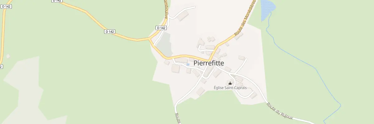 Plan du 5015 Le Bourg à Pierrefitte
