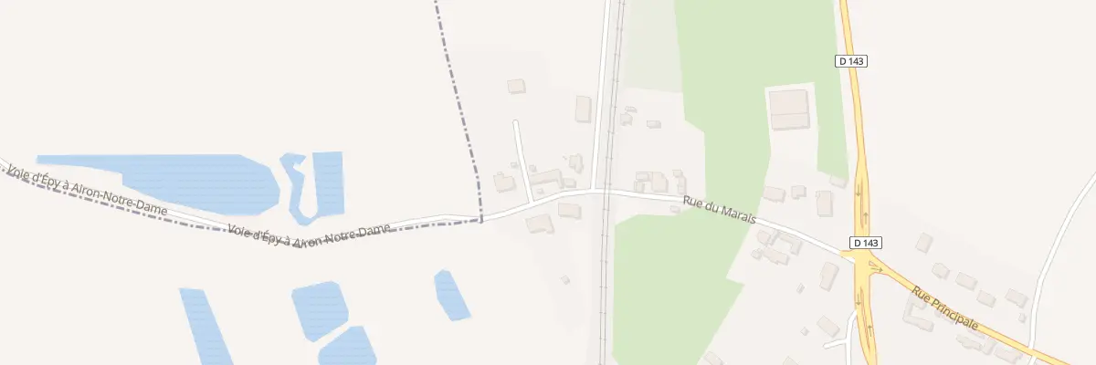 Plan du 18 Rue du Marais à Airon-Notre-Dame