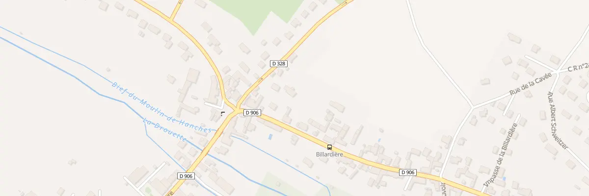 Plan du 5T Rue de la Billardière à Hanches