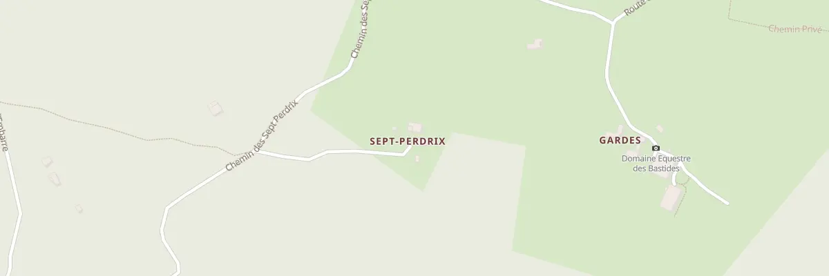 Plan du 5010 Sept Perdrix à Bruniquel