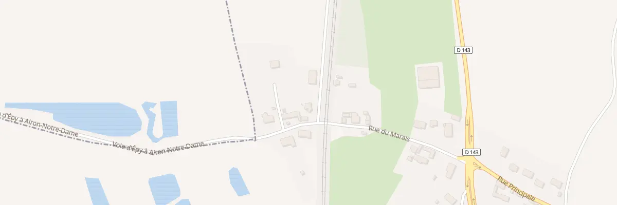 Plan du 16 Rue du Marais à Airon-Notre-Dame