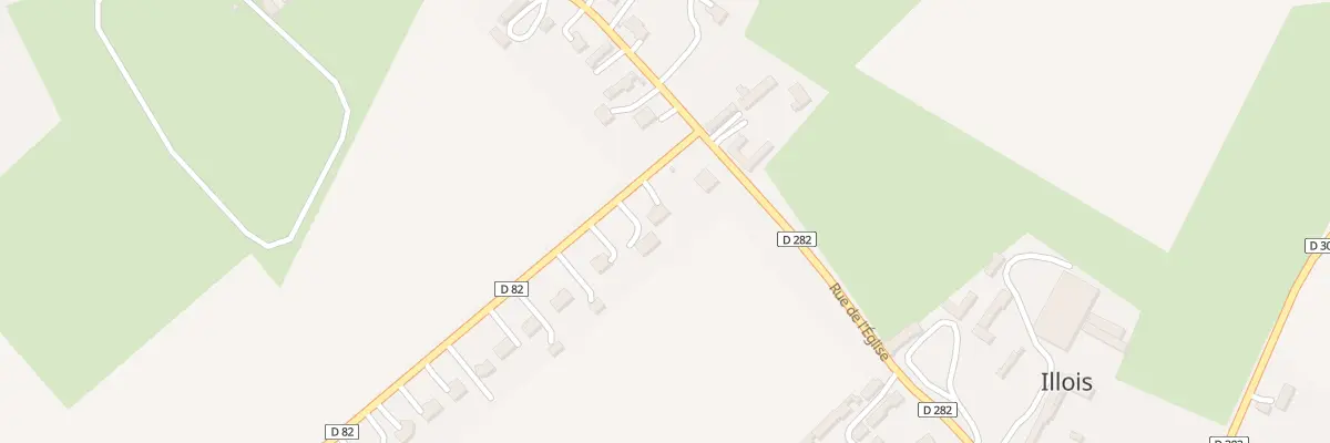 Plan du 1 Rue de la Plaine à Illois