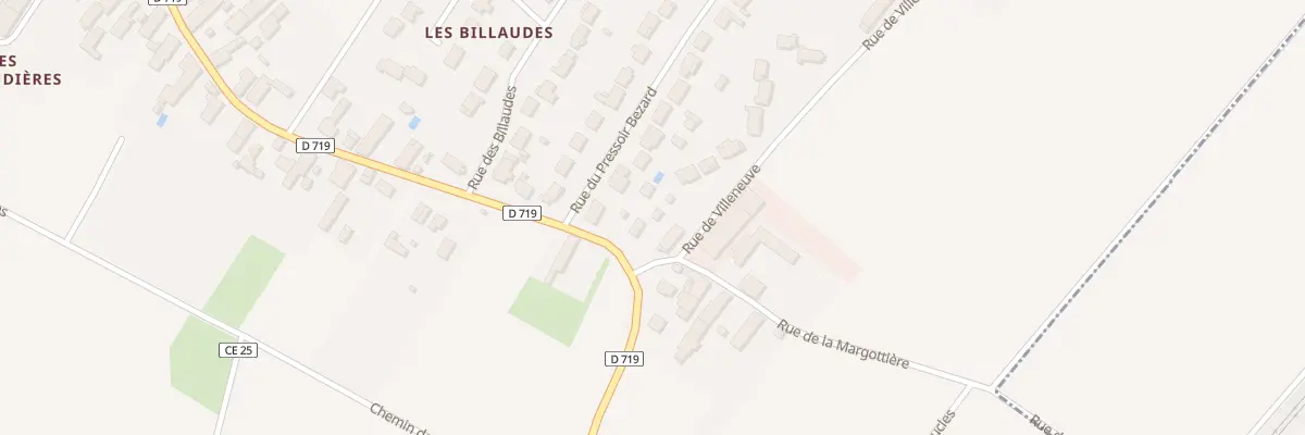 Plan du 95 Rue de la Margottière à Messas