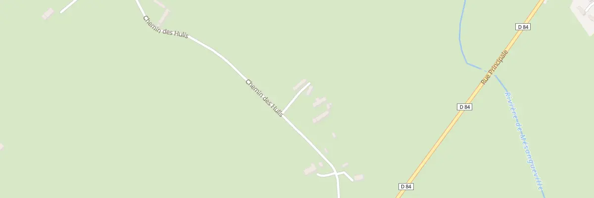 Plan du 254 Che des Hulis à Dampierre-en-Bray
