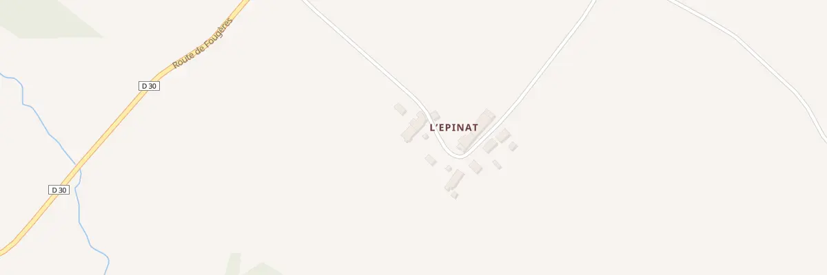 Plan du 13 L’Epinat à Saint-Plantaire