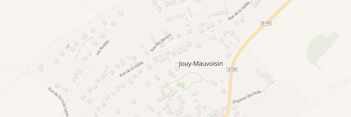 Plan du 47 Rue de la Vallée à Jouy-Mauvoisin