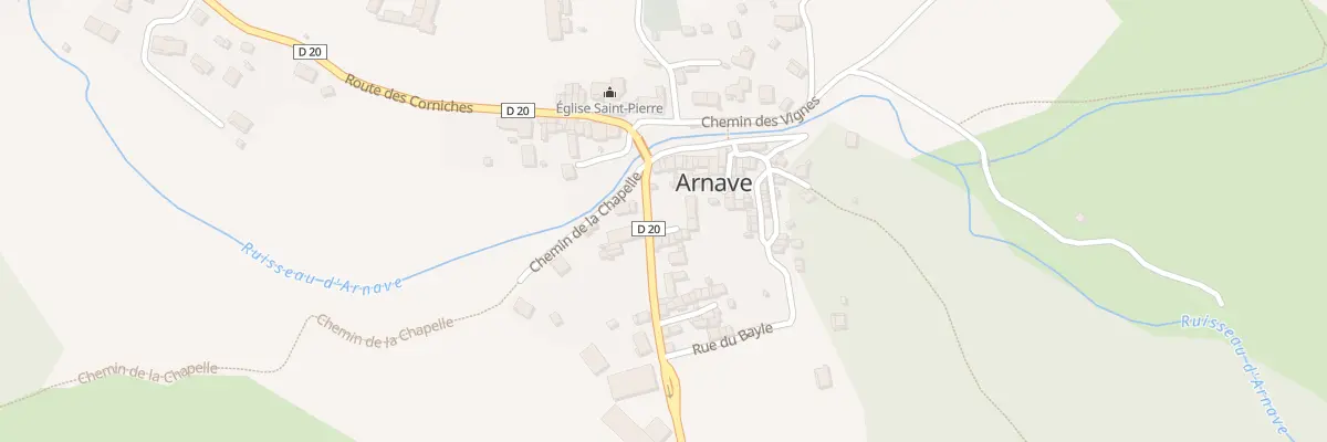 Plan du 69 Rte des Corniches à Arnave