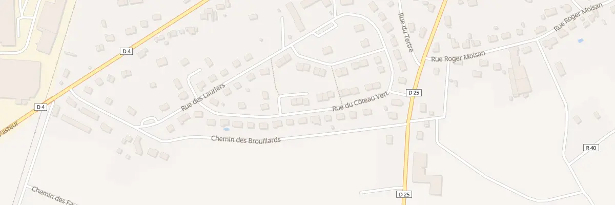 Plan du 16 Rue du Coteau Vert à Chabris