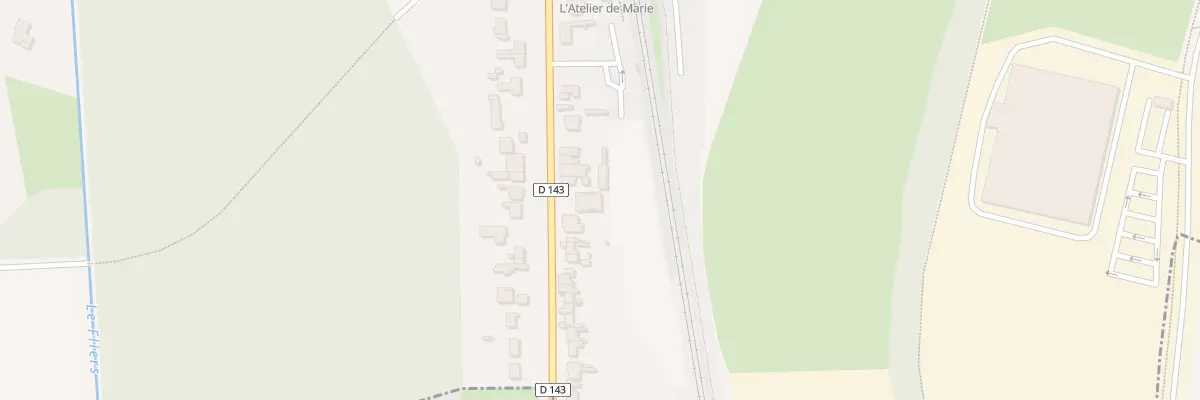 Plan du 403 Av Jean Moulin à Rang-du-Fliers