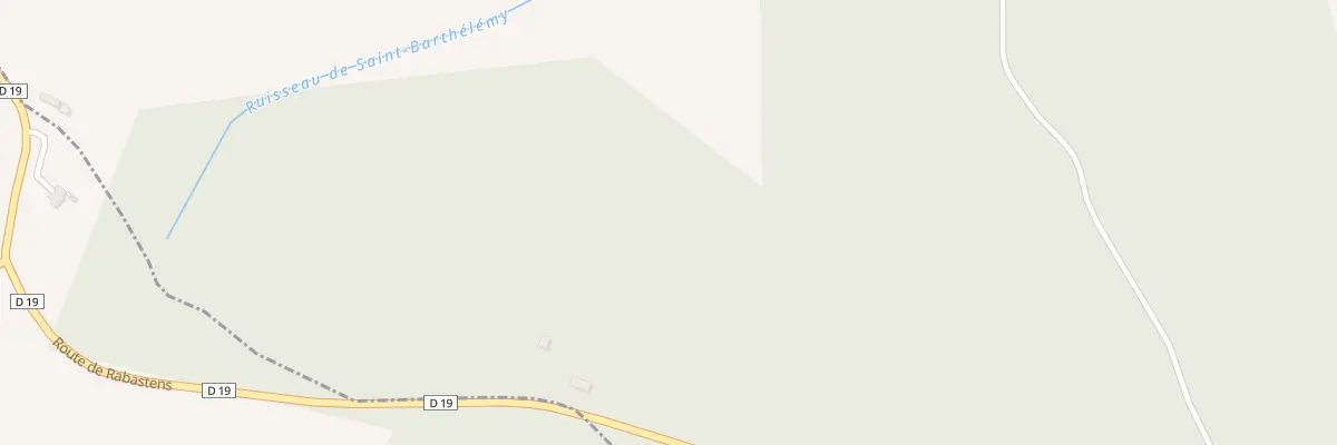 Plan du 2108 Rte du Château d’eau à Salvagnac