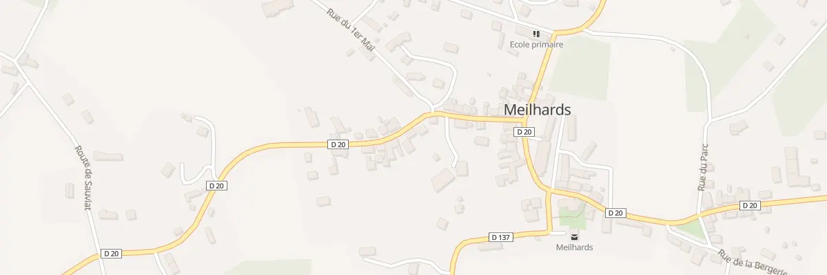 Plan du 17 Rue de la Petite Forêt à Meilhards