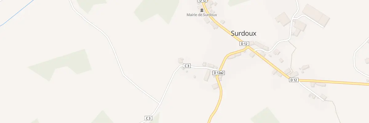 Plan du 18 Surdoux à Surdoux