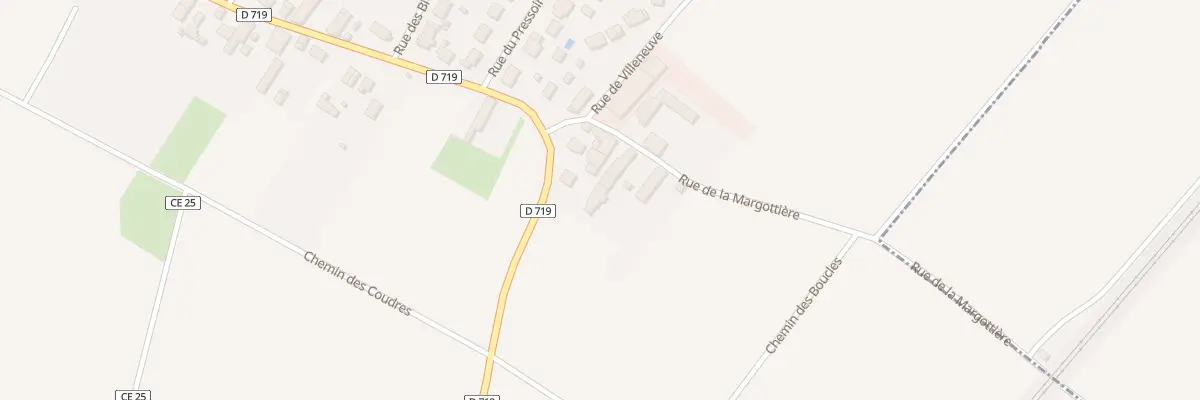 Plan du 110 Rue de la Margottière à Messas