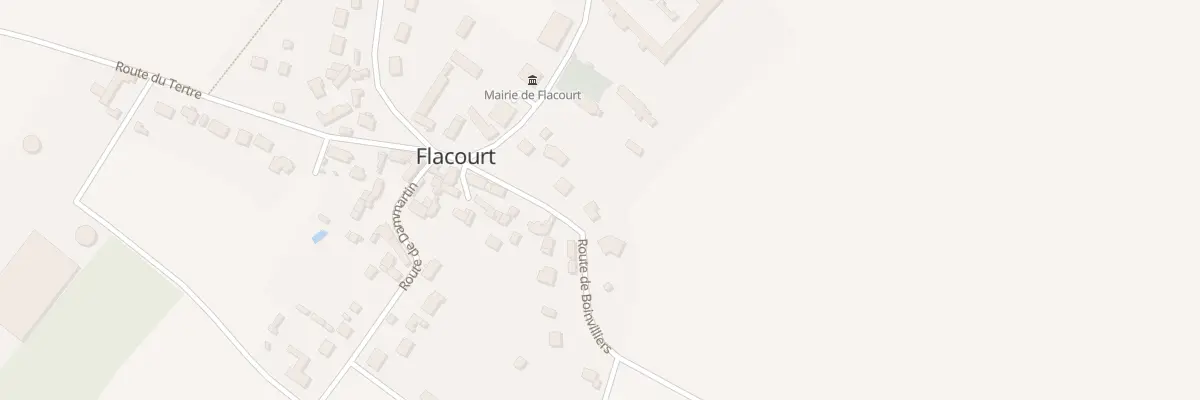 Plan du 3 Rte de Boinvilliers à Flacourt