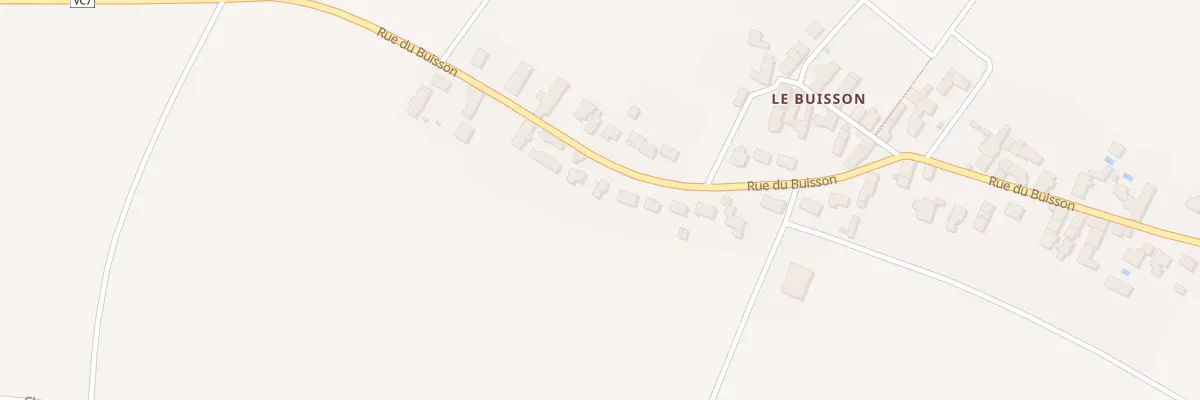 Plan du 6 Rue du Buisson au Bardon