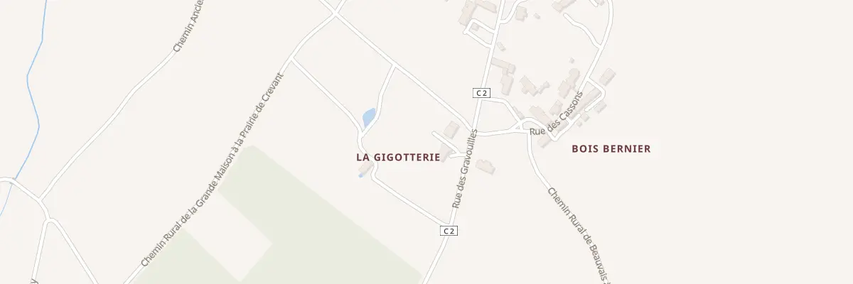 Plan du 8 Rue des Gravouilles à Val-Fouzon