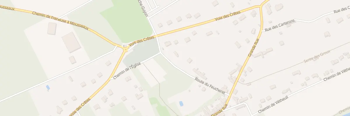 Plan du 7 Rte du Feucheret à Mousseaux-sur-Seine