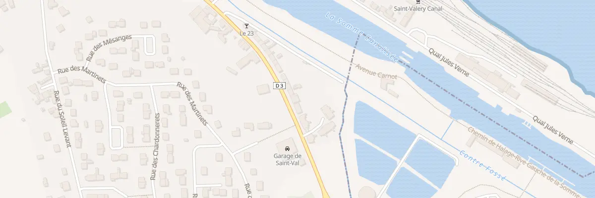 Plan du 8 Rte d’Abbeville à Saint-Valery-sur-Somme
