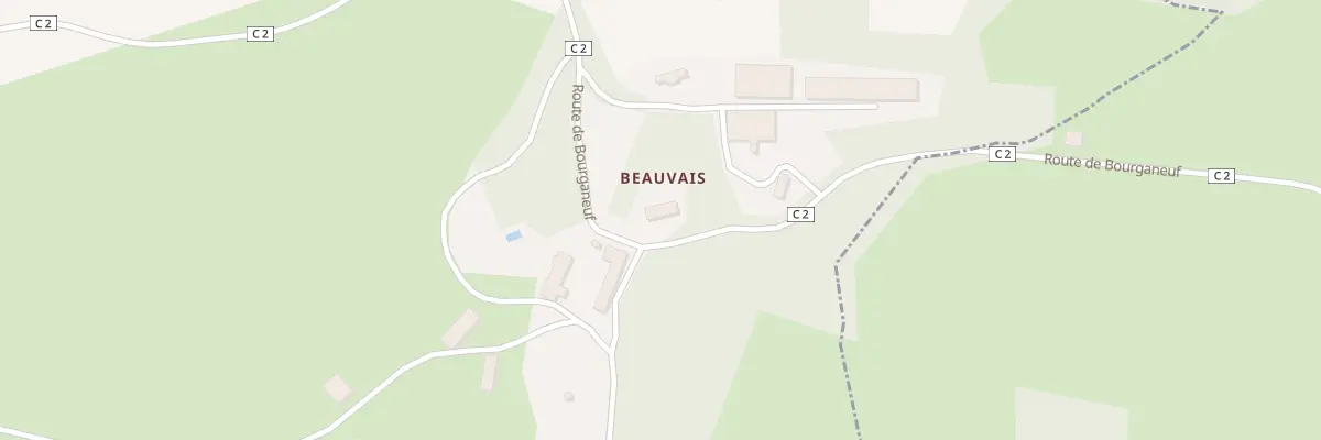 Plan du 4 Beauvais à Saint-Amand-Jartoudeix